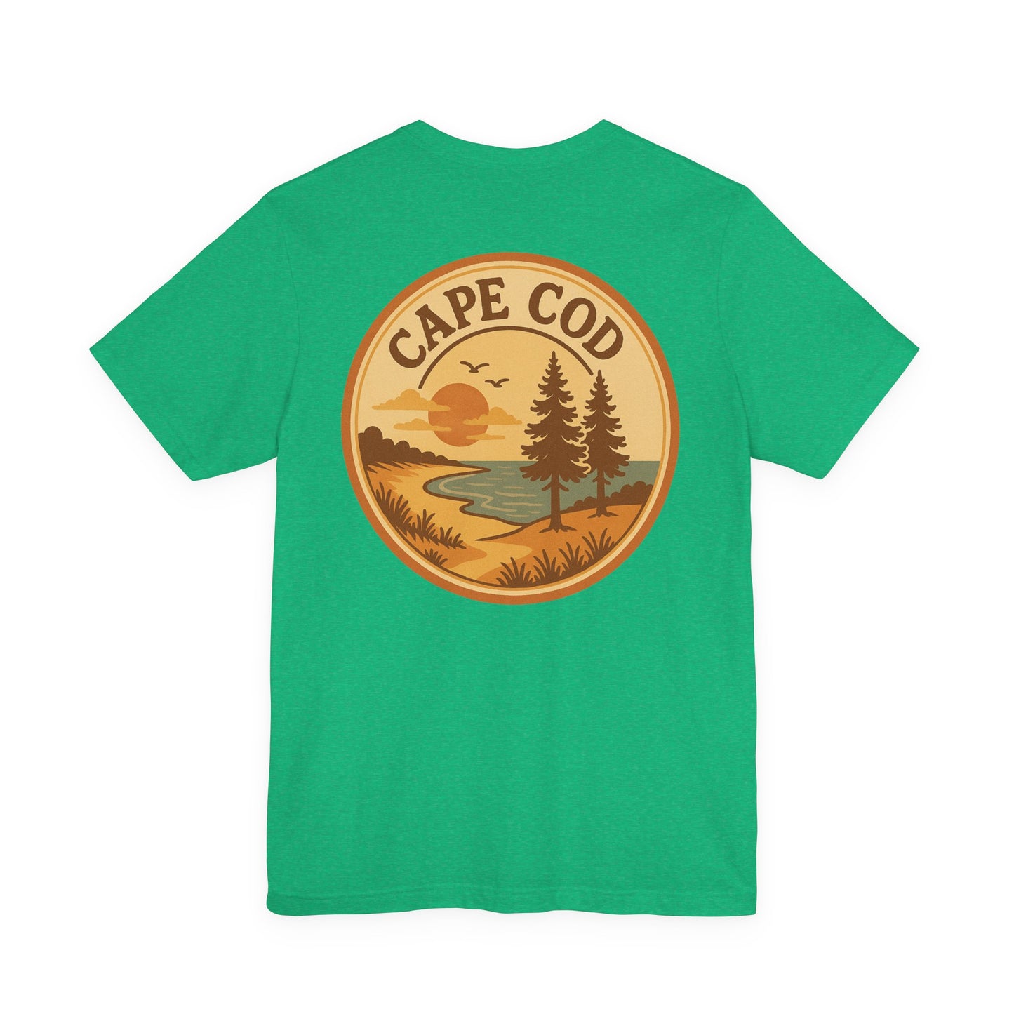 Rustic Cape Cod Unisex Jersey Short Sleeve Tee