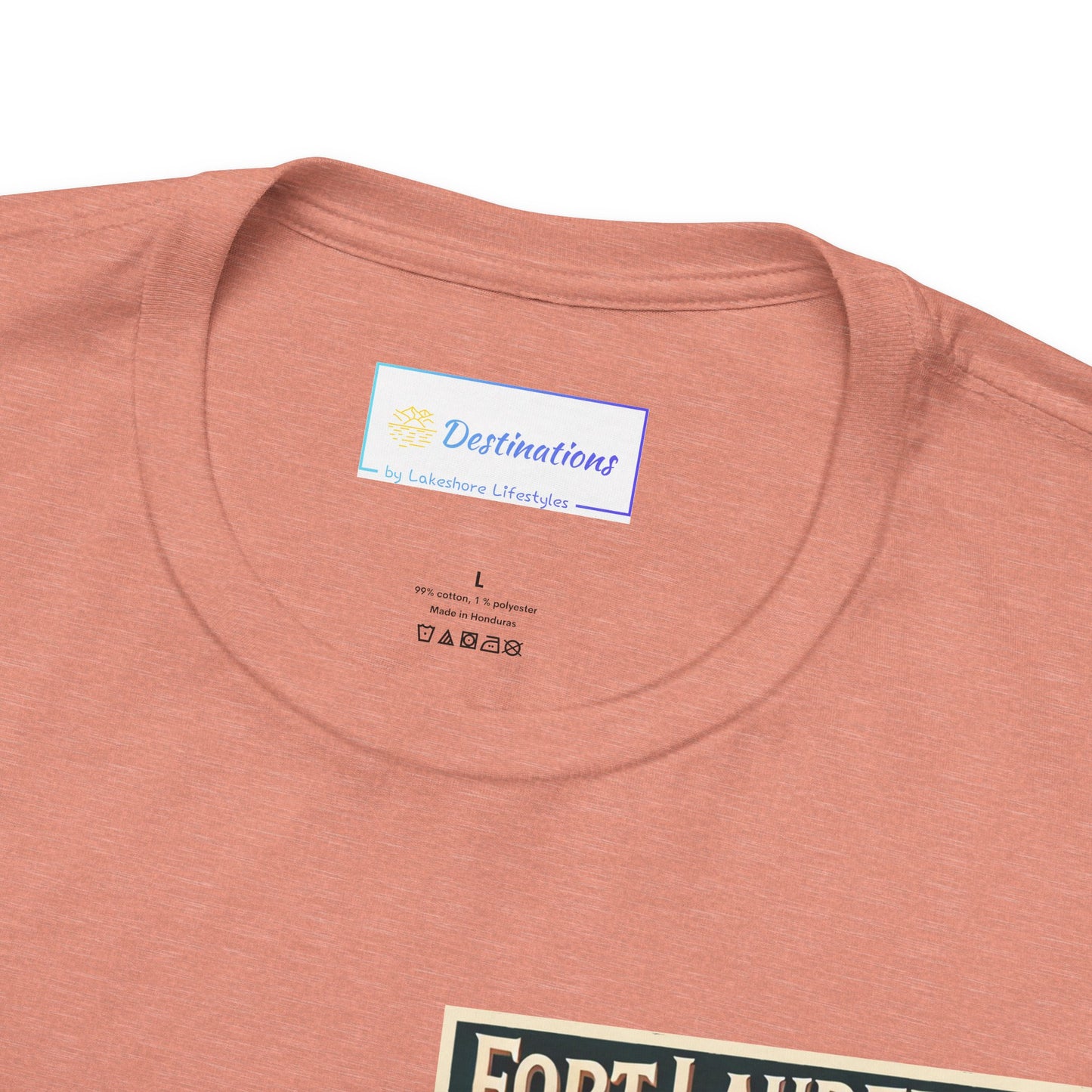 Vintage Fort Lauderdale Unisex Jersey Short Sleeve Tee