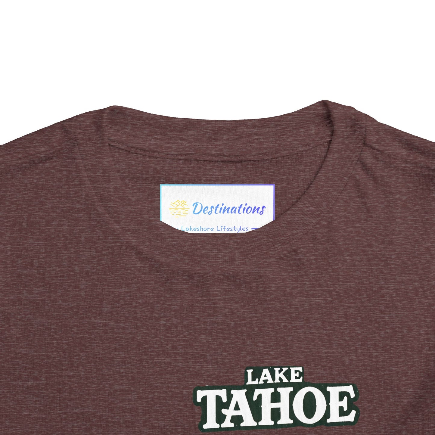 Vintage Lake Tahoe Unisex Toddler Short Sleeve Tee
