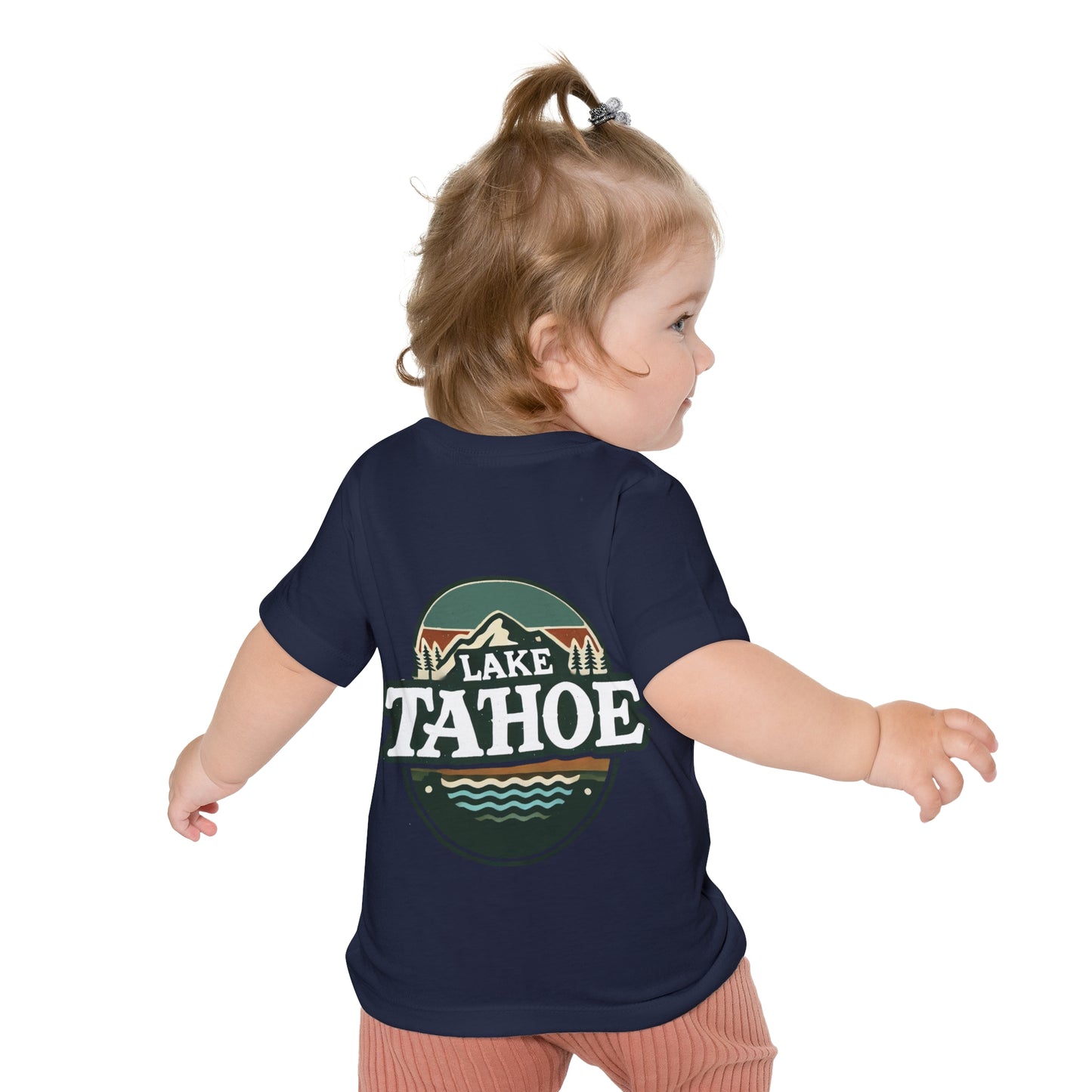 Vintage Lake Tahoe Unisex Baby Short Sleeve T-Shirt