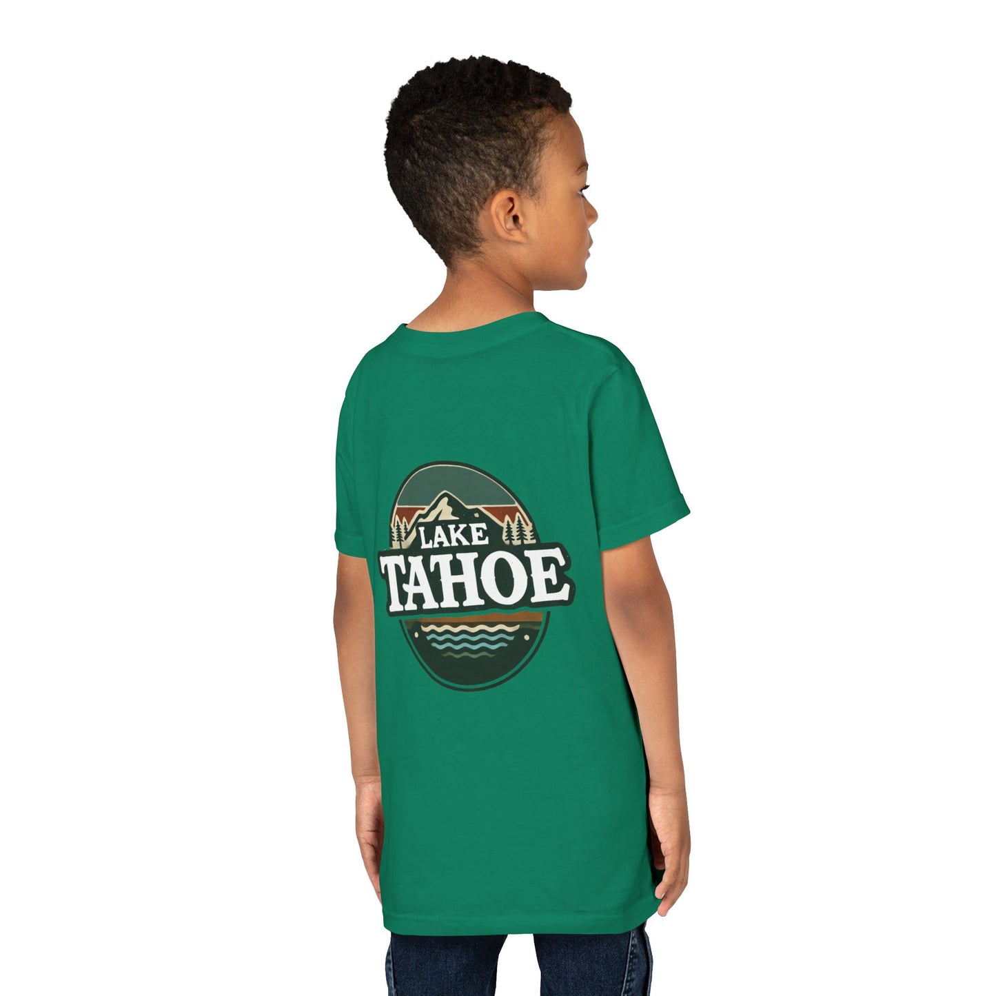 Vintage Lake Tahoe Unisex Youth Short Sleeve Tee