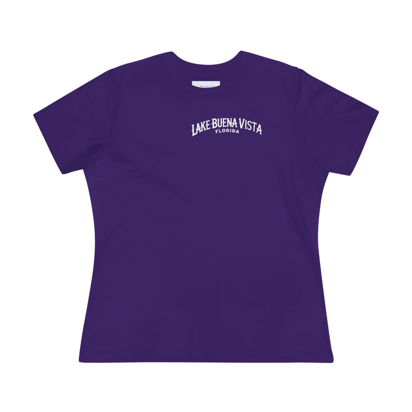 Adventurous Lake Buena Vista Women's Cotton Tee