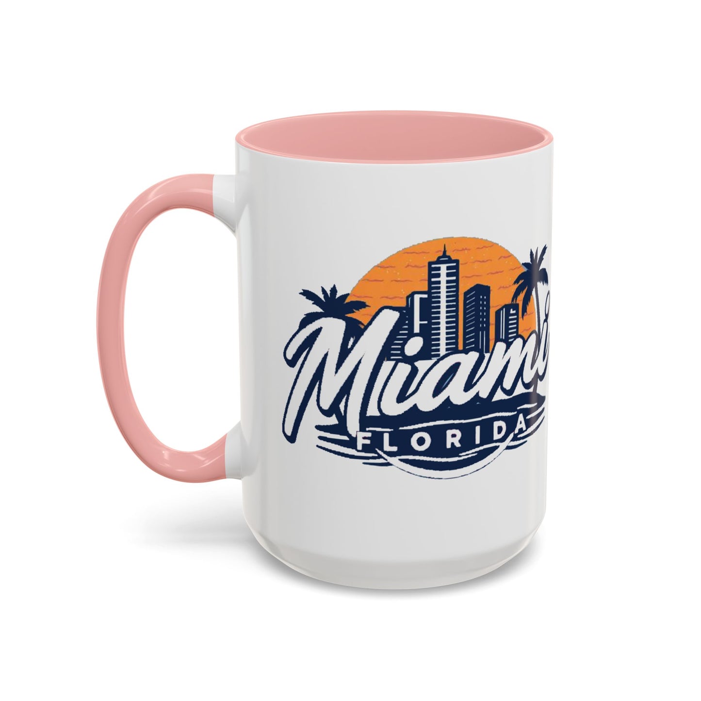 Retro Miami Accent Coffee Mug