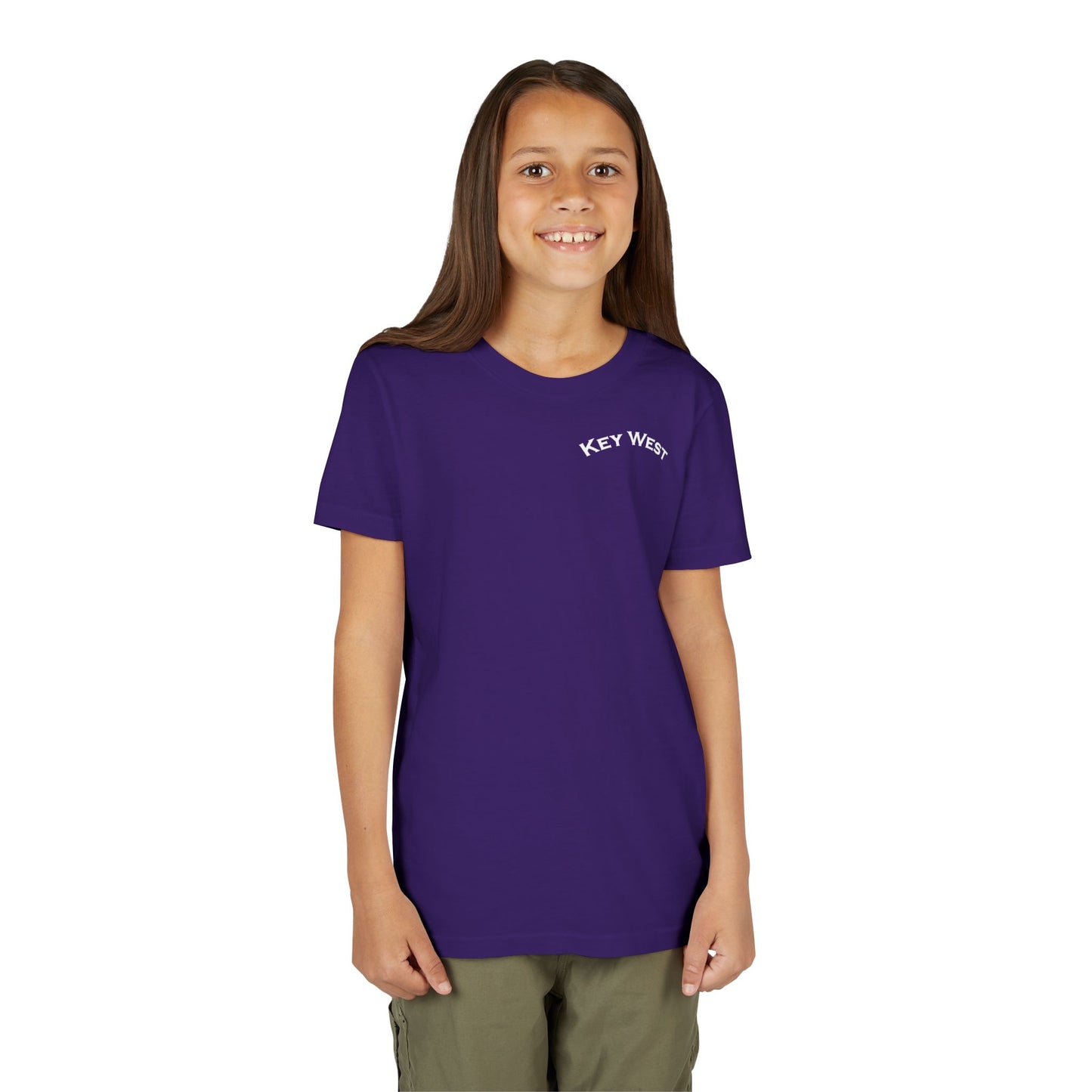 Vibrant Key West Youth Short Sleeve Tee
