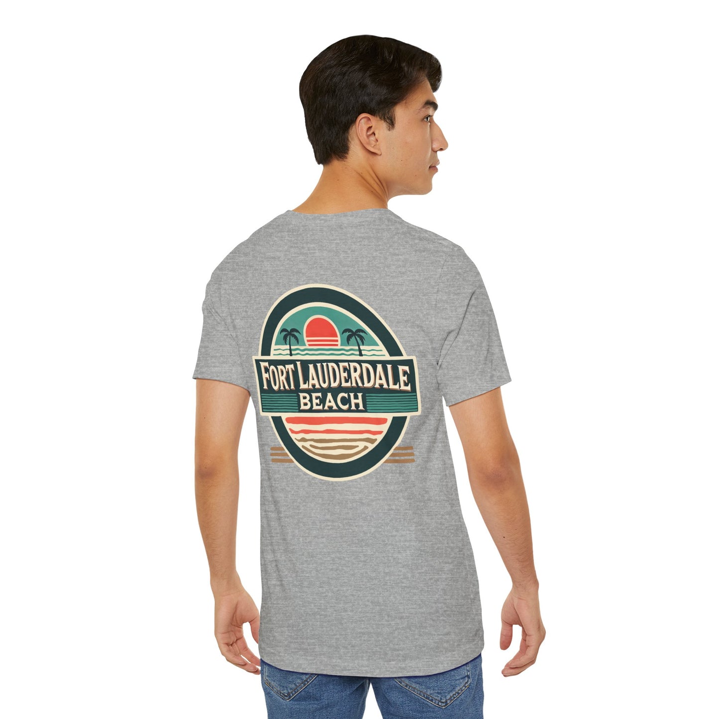 Vintage Fort Lauderdale Unisex Jersey Short Sleeve Tee