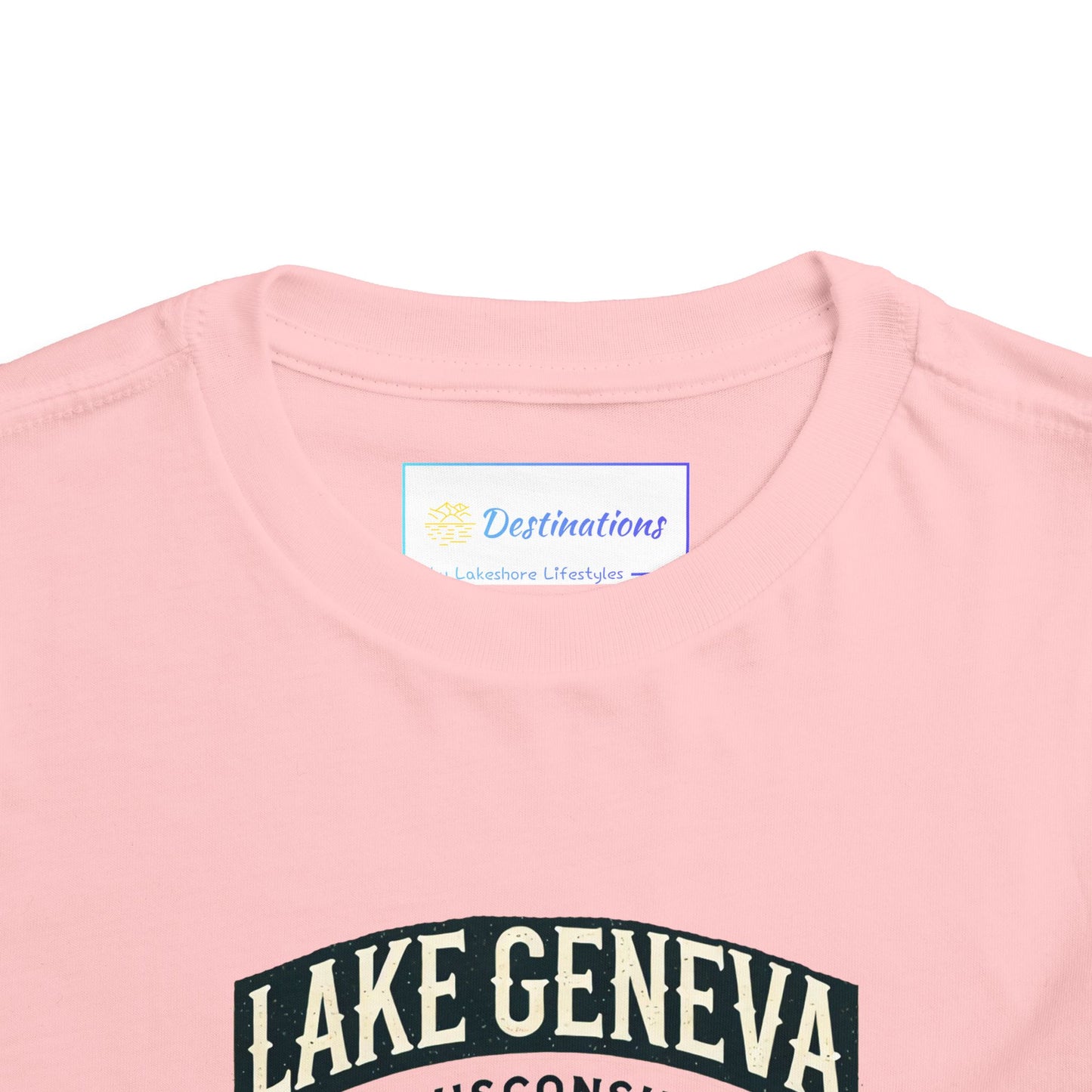 Vintage Lake Geneva Unisex Toddler Short Sleeve Tee