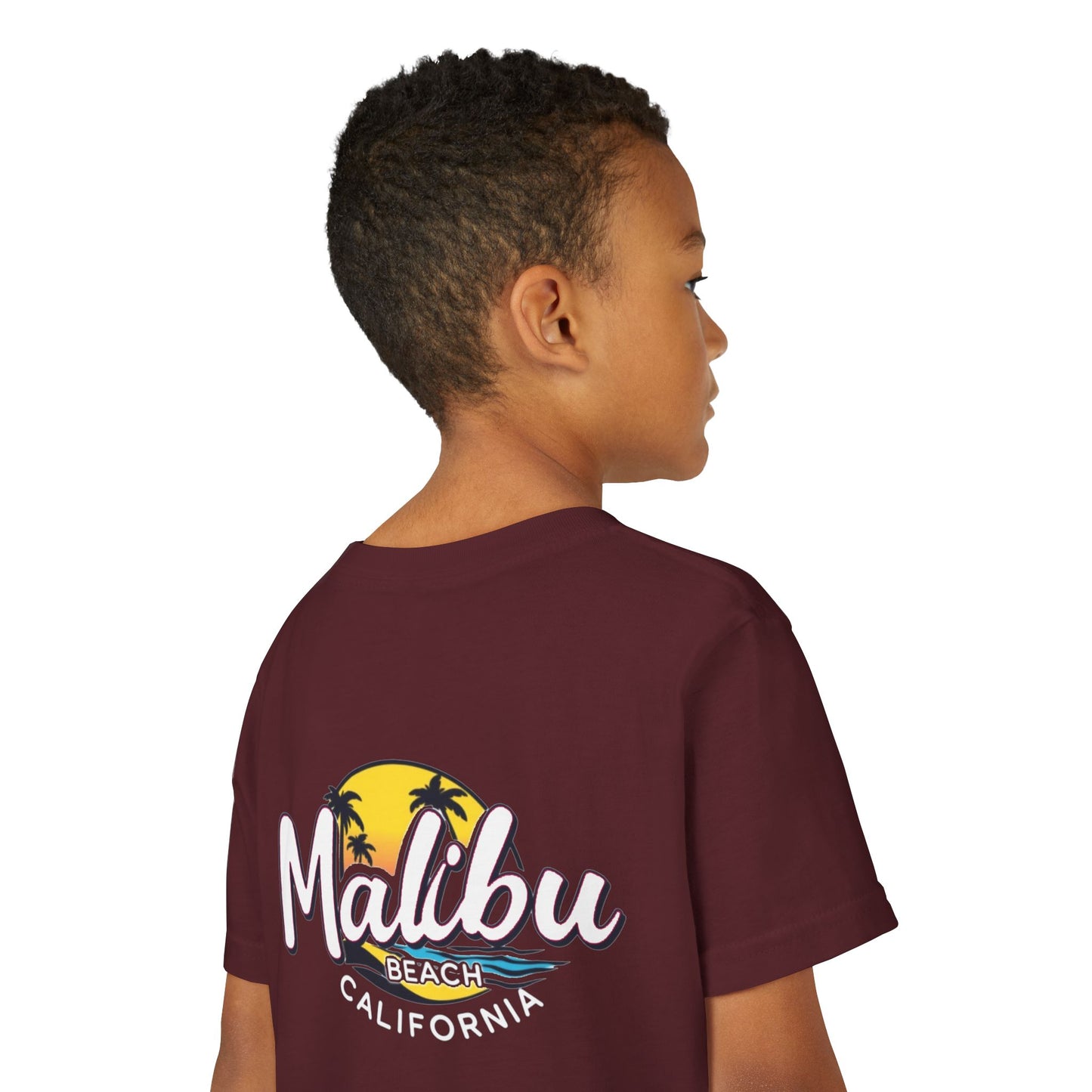 Retro Malibu Unisex Youth Short Sleeve Tee