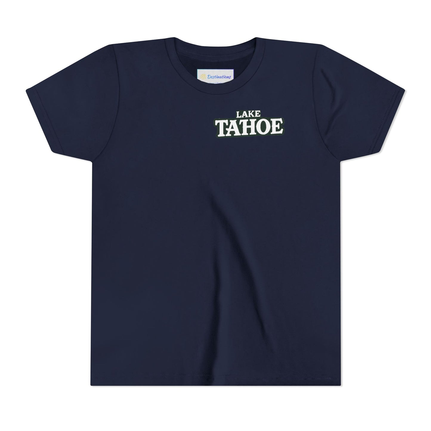 Vintage Lake Tahoe Unisex Youth Short Sleeve Tee