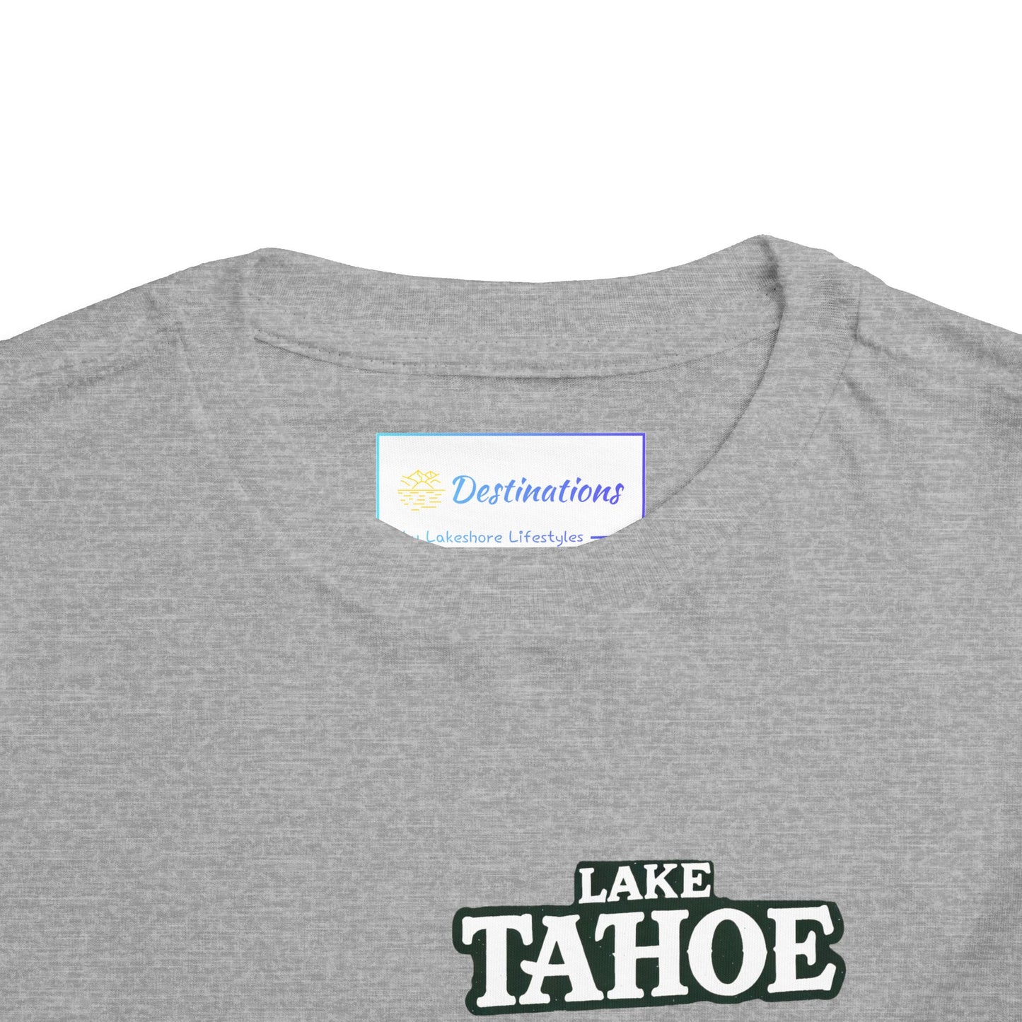 Vintage Lake Tahoe Unisex Toddler Short Sleeve Tee