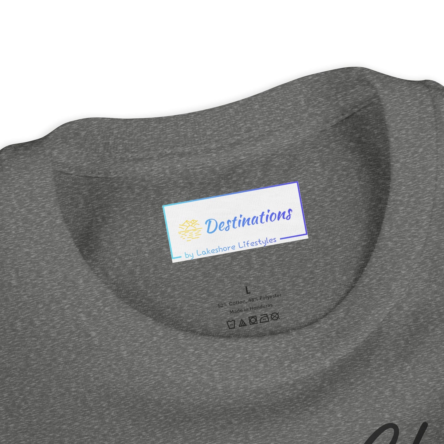 Elegant Chicago Skyline Unisex Youth Short Sleeve Tee
