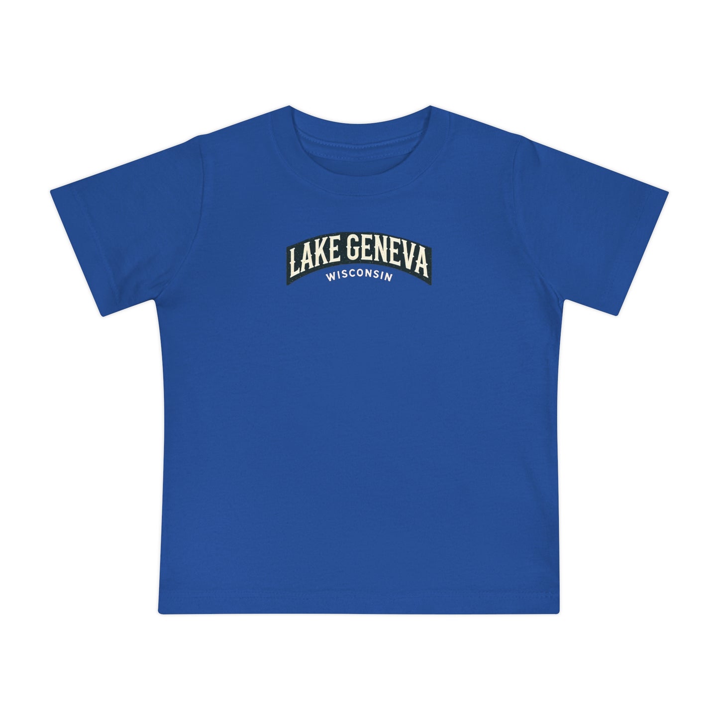 Vintage Lake Geneva Unisex Baby Short Sleeve T-Shirt
