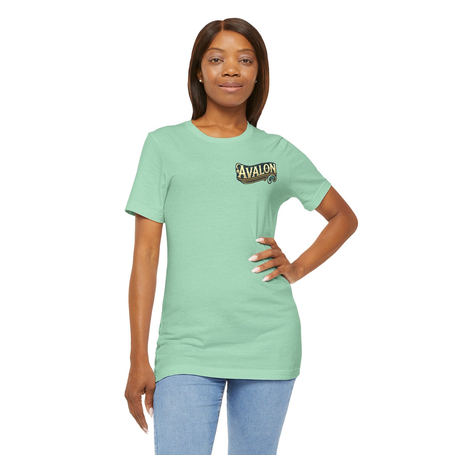 Elegant Avalon Unisex Jersey Short Sleeve Tee