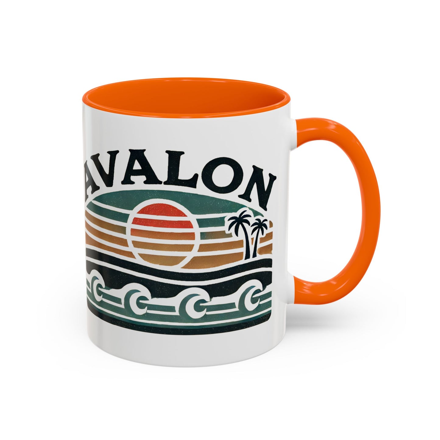 Retro Avalon Accent Coffee Mug