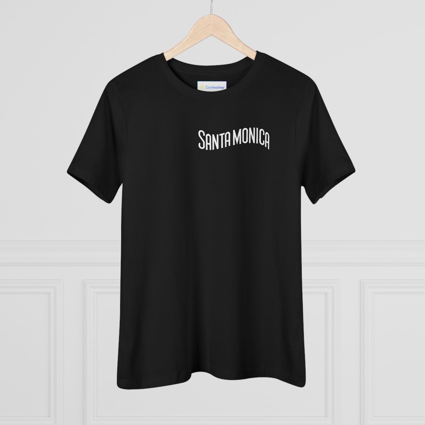 Vibrant Santa Monica Women's Cotton Tee