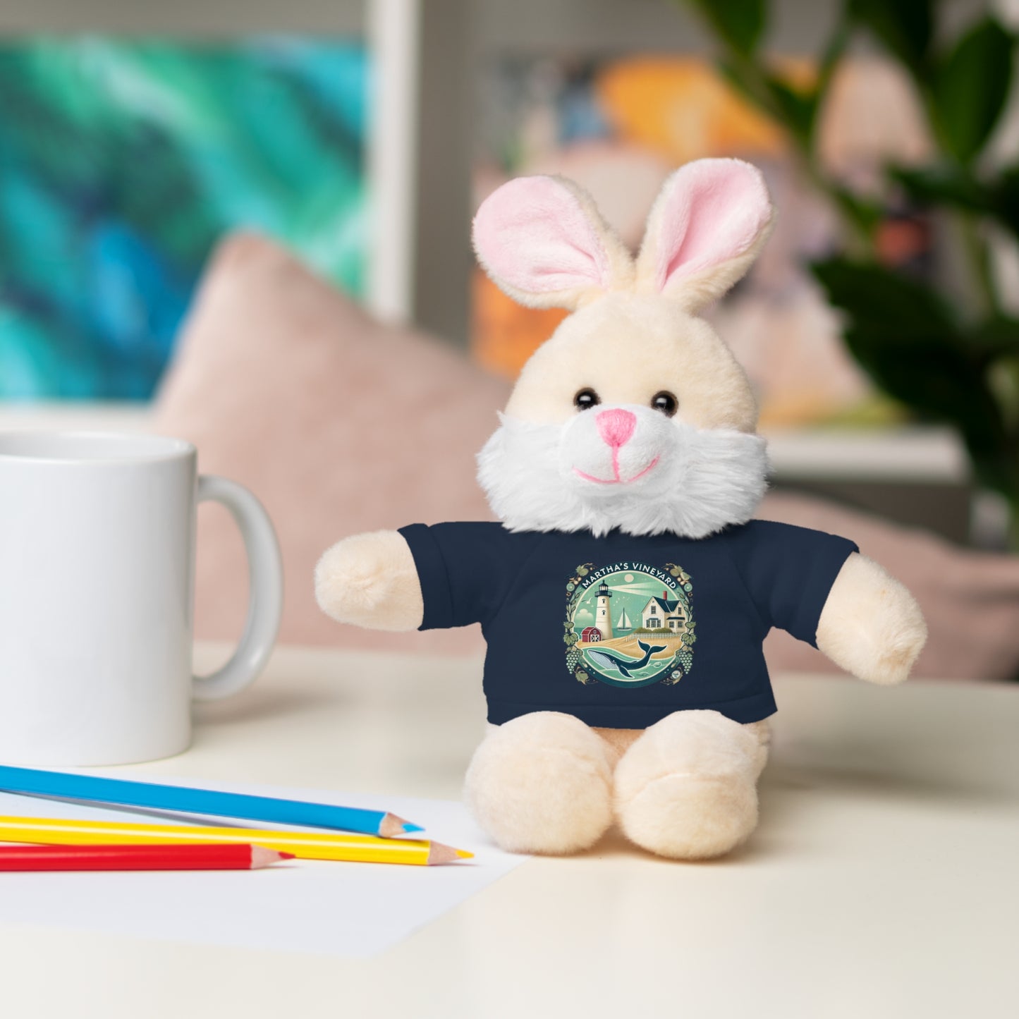 Vintage Martha's Vineyard Stuffed Animals with Tee