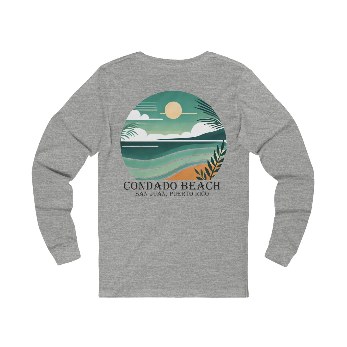 Coastal Vibes Condado Beach Unisex Jersey Long Sleeve Tee