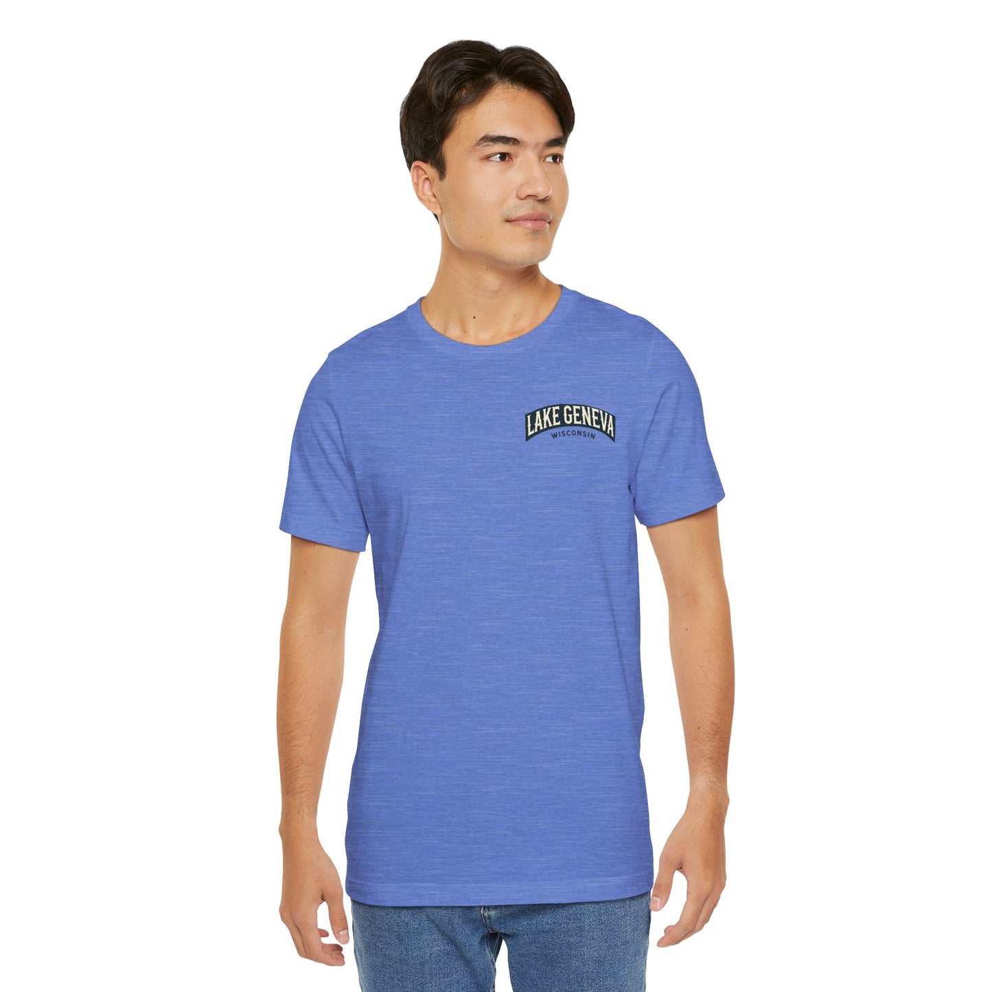 Vintage Lake Geneva Unisex Jersey Short Sleeve Tee