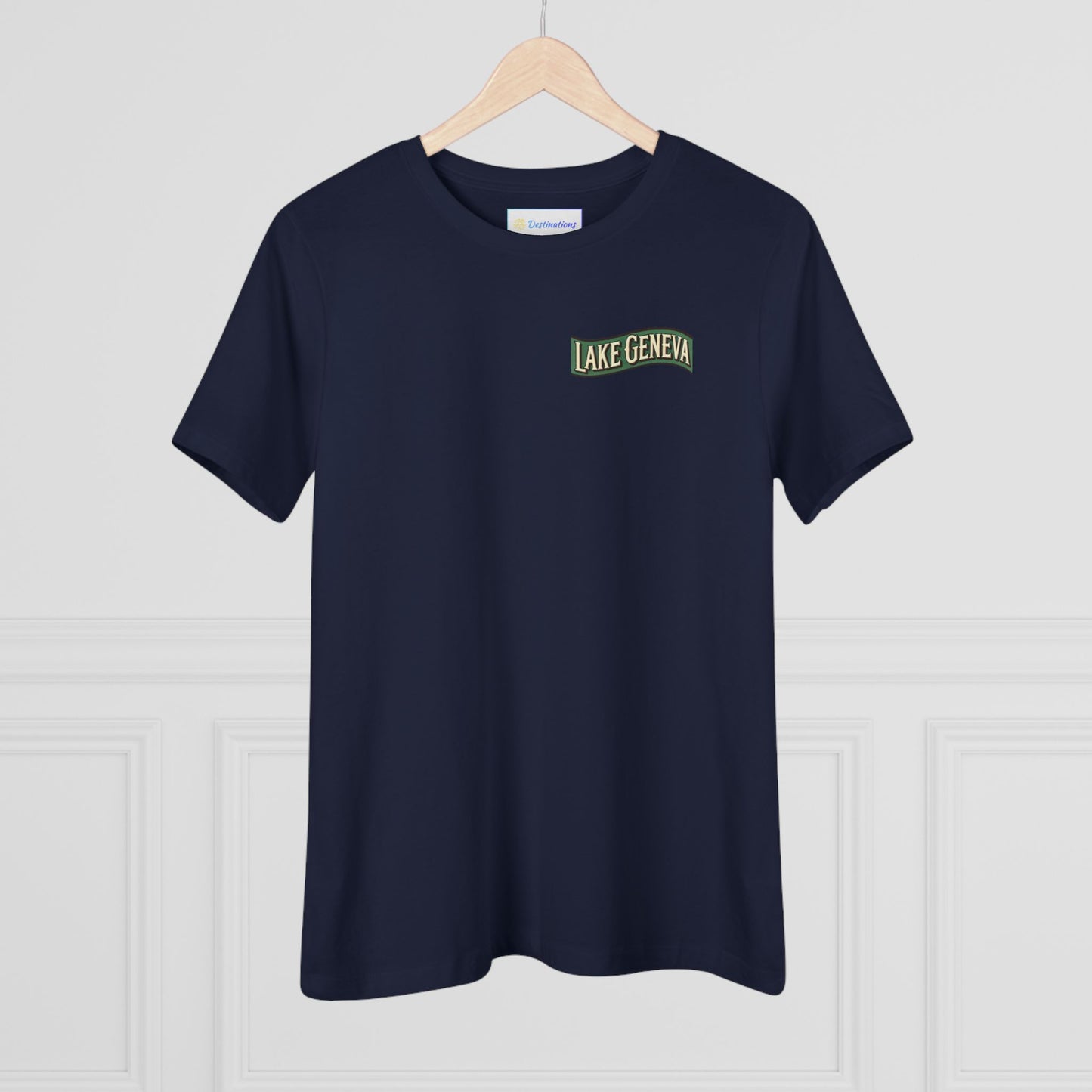 Retro Lake Geneva Women's Cotton Tee