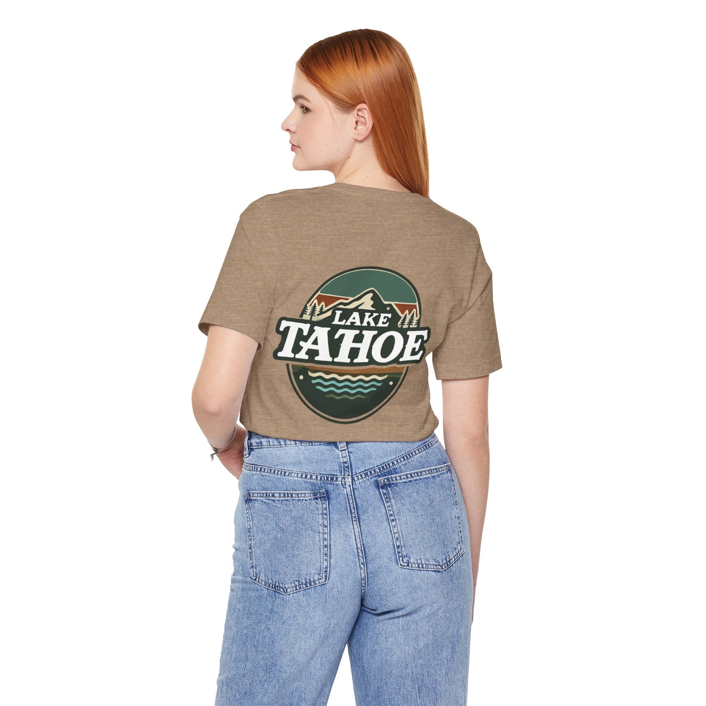Vintage Lake Tahoe Unisex Jersey Short Sleeve Tee