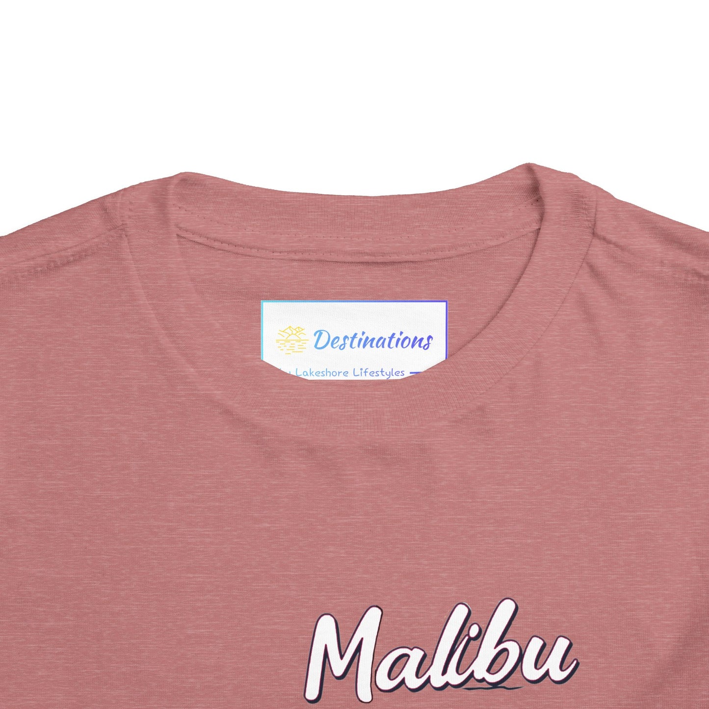 Retro Malibu Unisex Toddler Short Sleeve Tee