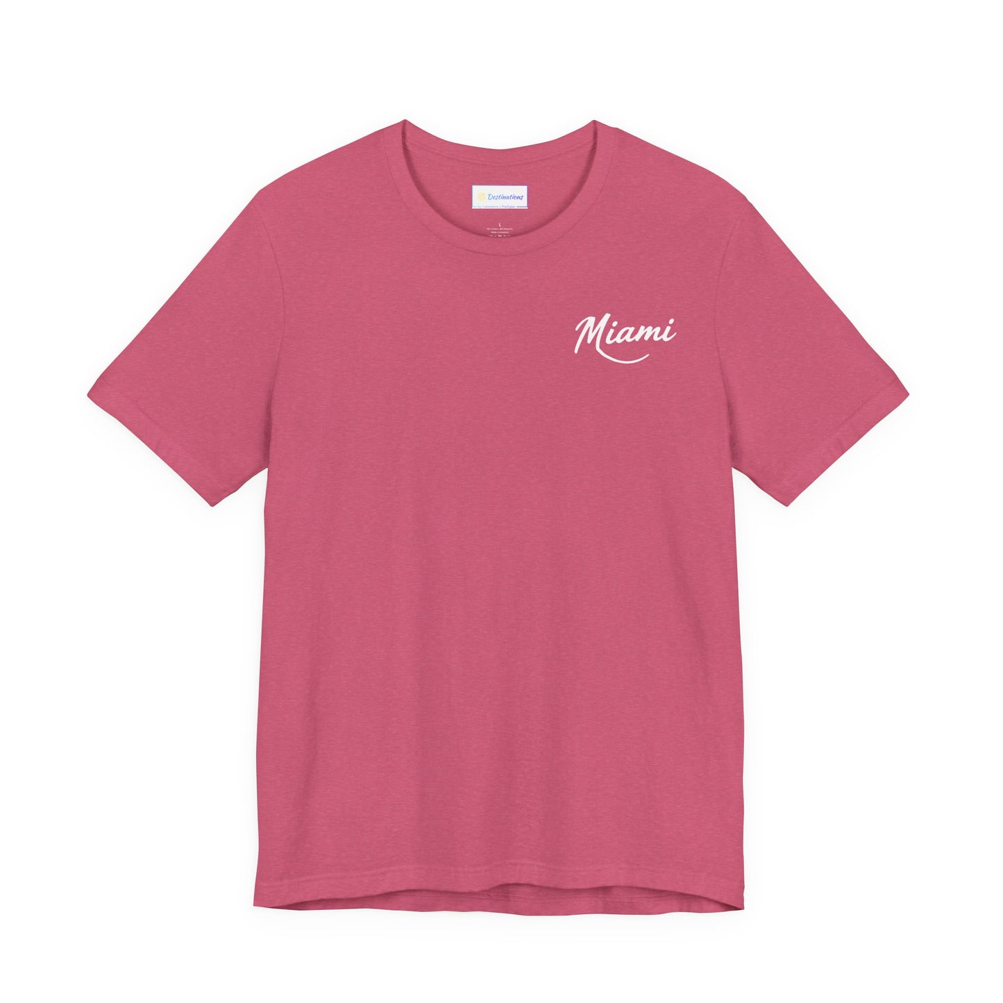 Retro Miami Unisex Jersey Short Sleeve Tee