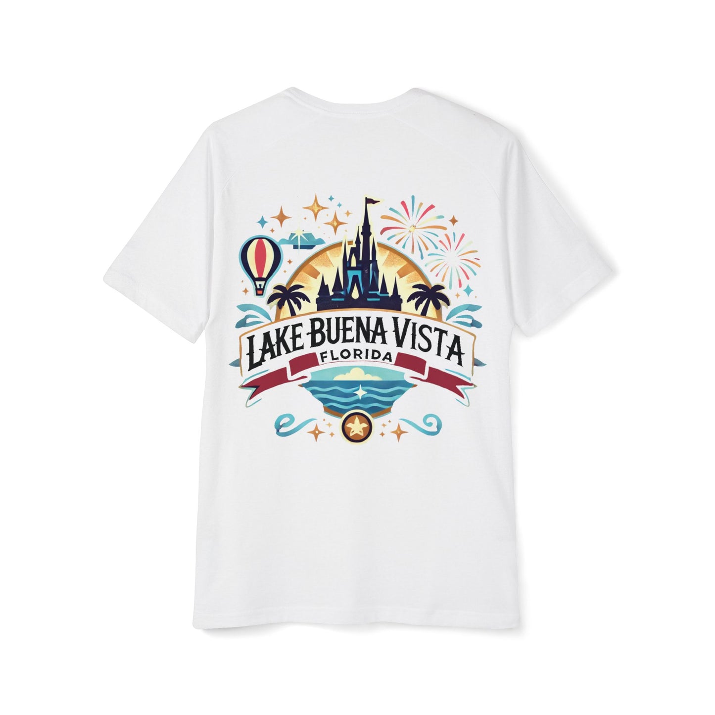 Adventurous Lake Buena Vista Men's Raglan T-Shirt