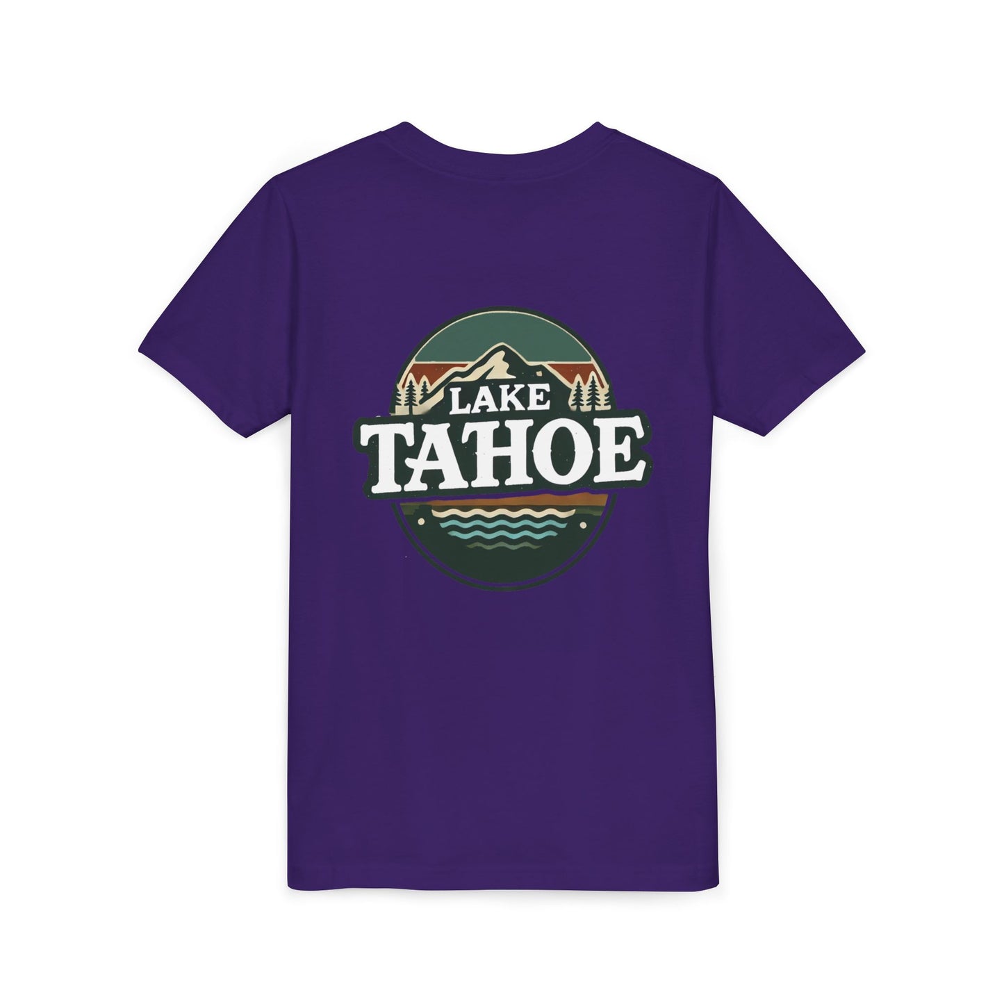 Vintage Lake Tahoe Unisex Youth Short Sleeve Tee