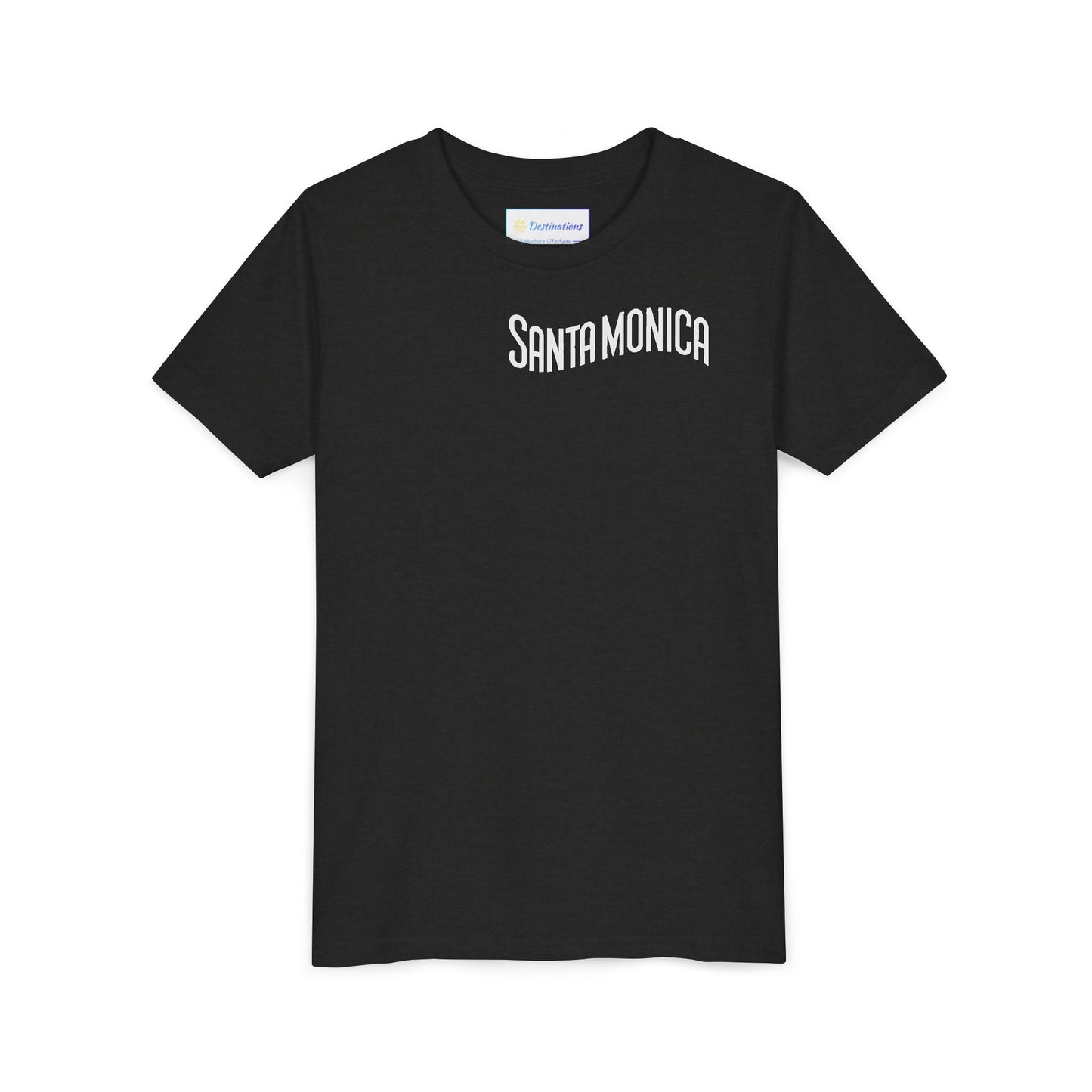 Vibrant Santa Monica Youth Short Sleeve Tee