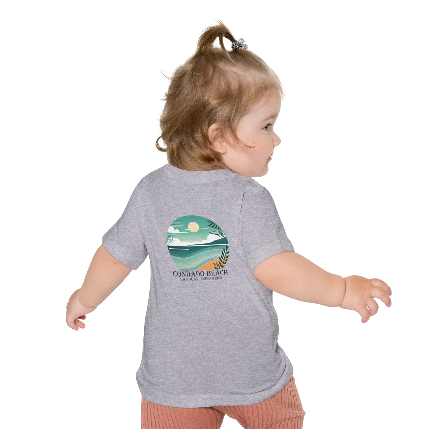 Coastal Vibes Condado Beach Unisex Baby Short Sleeve T-Shirt
