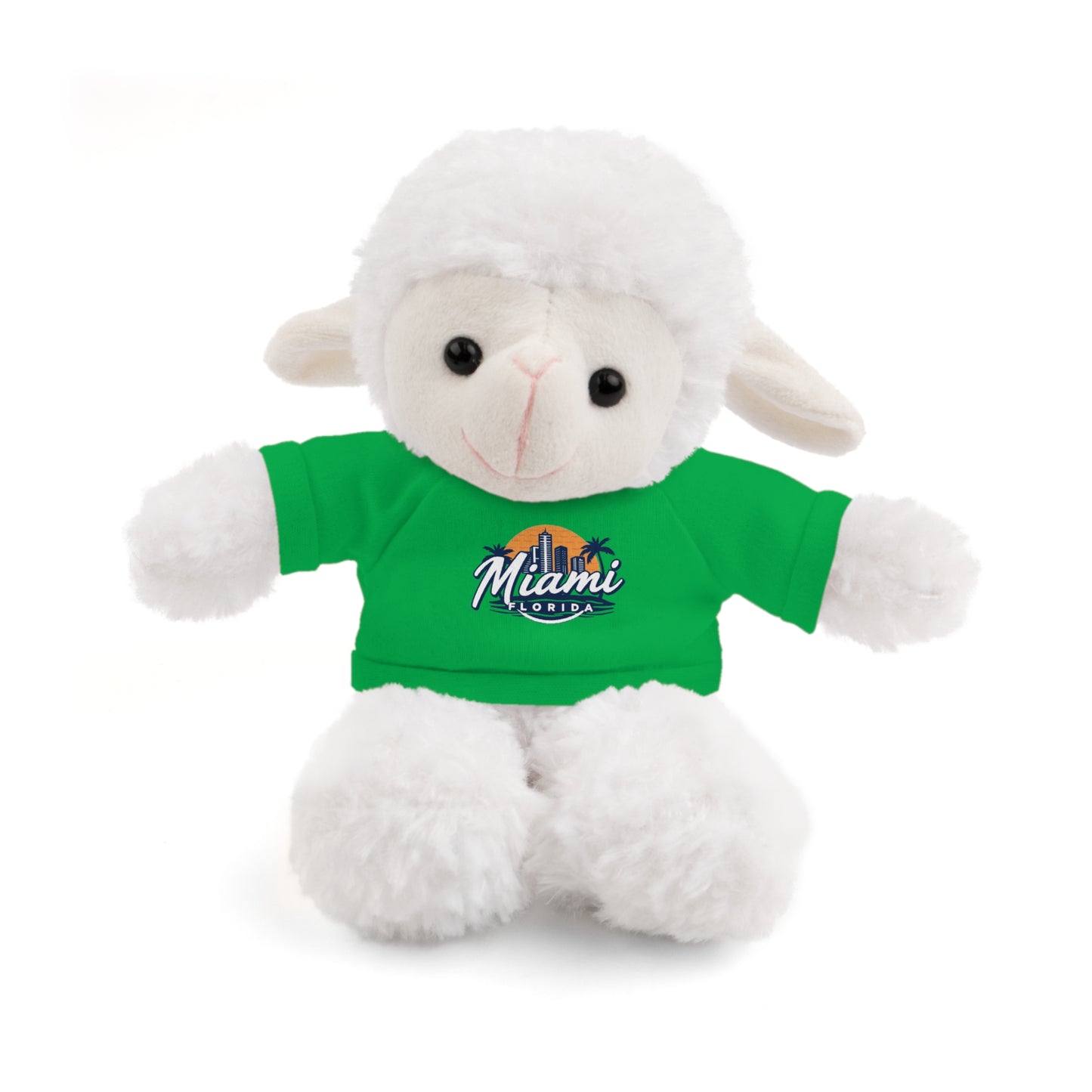 Retro Miami Stuffed Animals with Tee