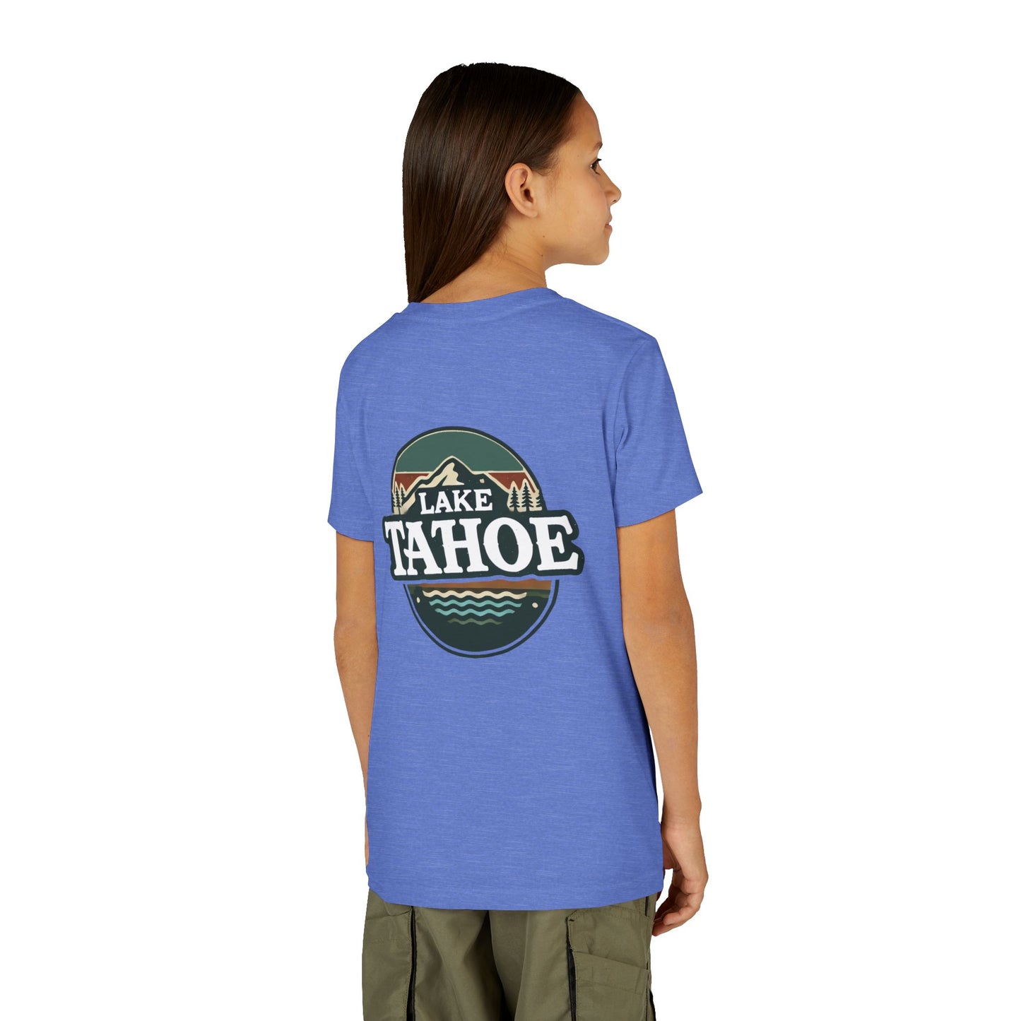 Vintage Lake Tahoe Unisex Youth Short Sleeve Tee