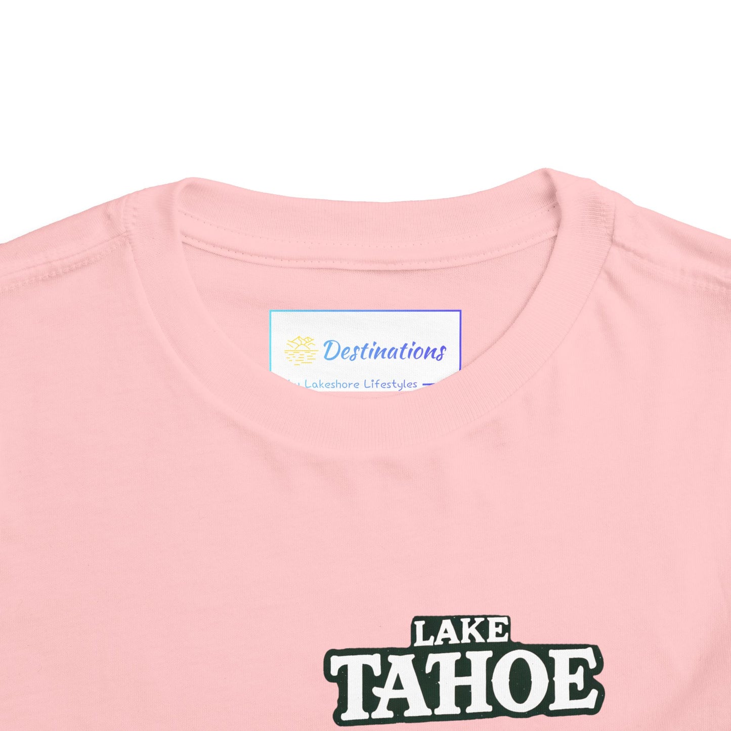Vintage Lake Tahoe Unisex Toddler Short Sleeve Tee
