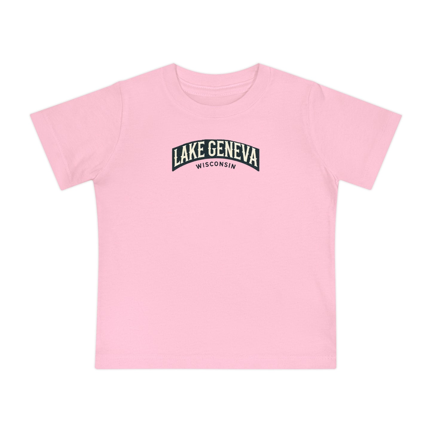 Vintage Lake Geneva Unisex Baby Short Sleeve T-Shirt
