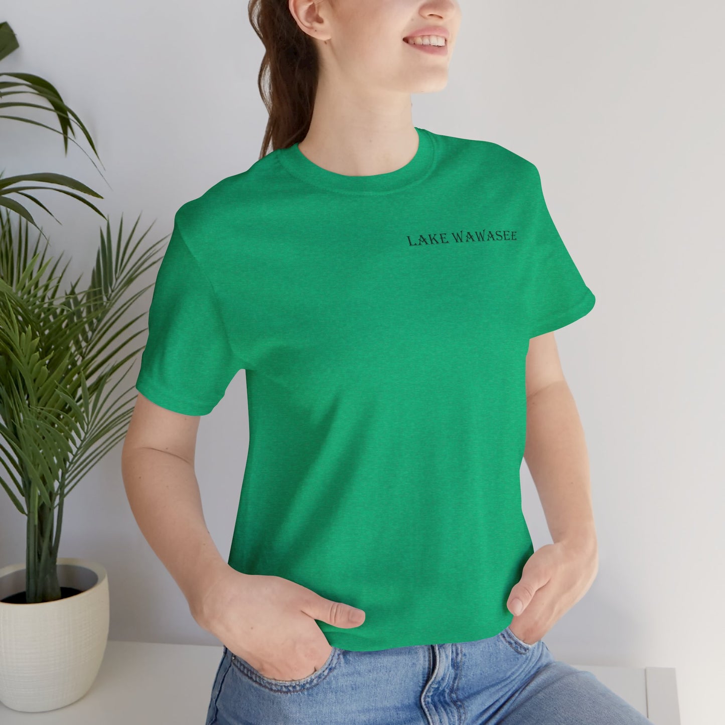 Latitudes Lake Wawasee Unisex Jersey Short Sleeve Tee