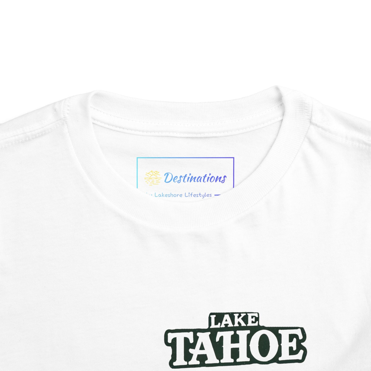 Vintage Lake Tahoe Unisex Toddler Short Sleeve Tee