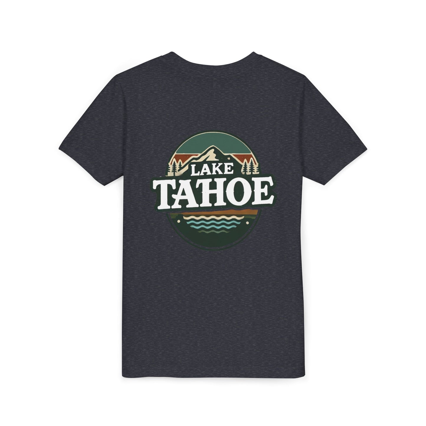 Vintage Lake Tahoe Unisex Youth Short Sleeve Tee