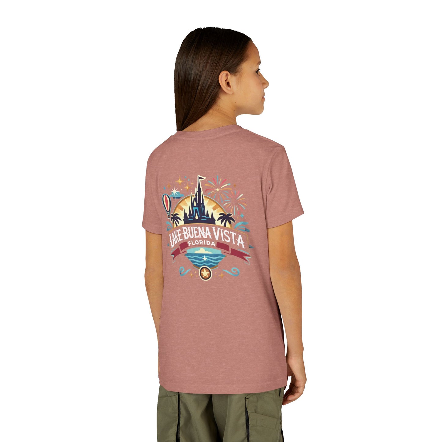 Adventurous Lake Buena Vista Unisex Youth Short Sleeve Tee