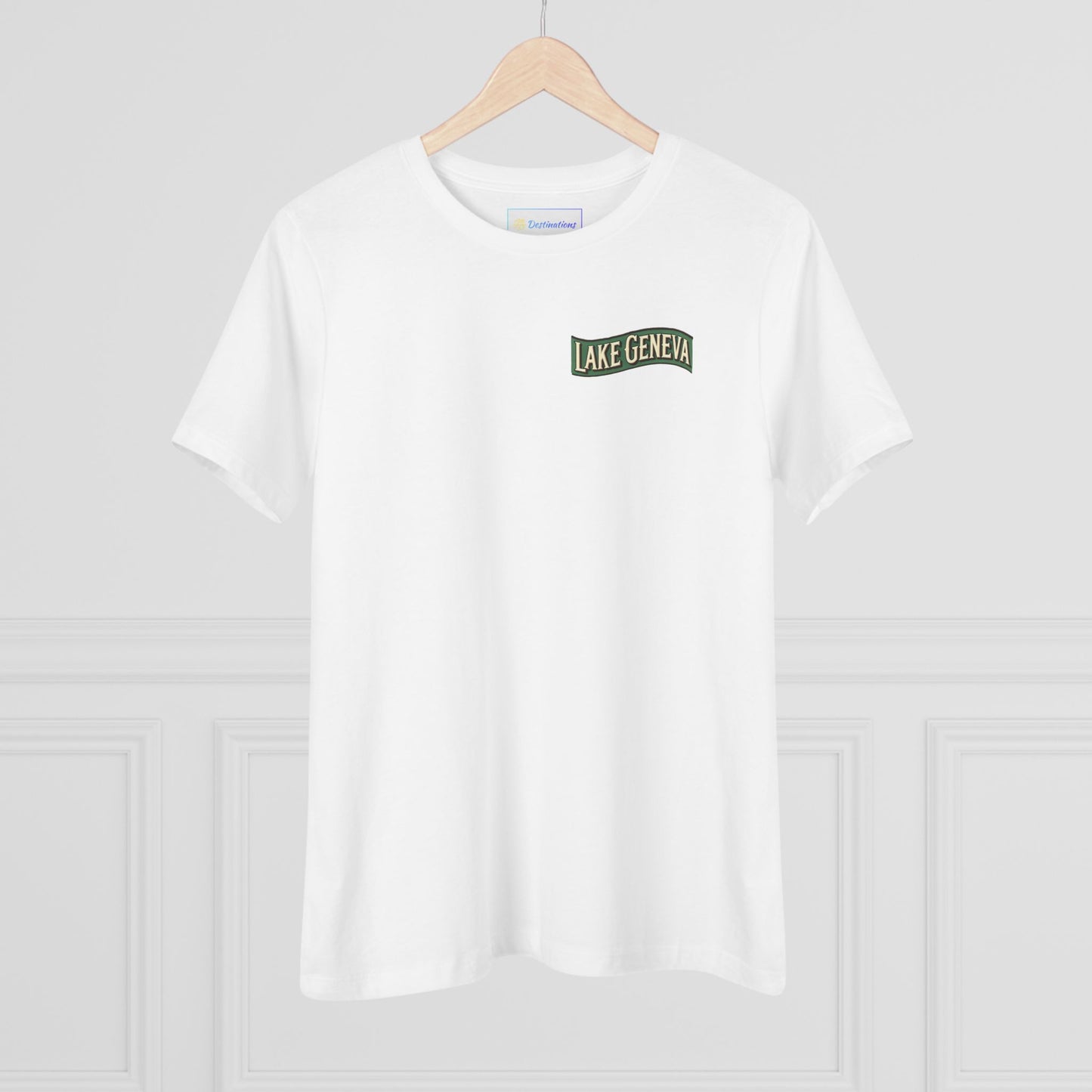 Retro Lake Geneva Women's Cotton Tee