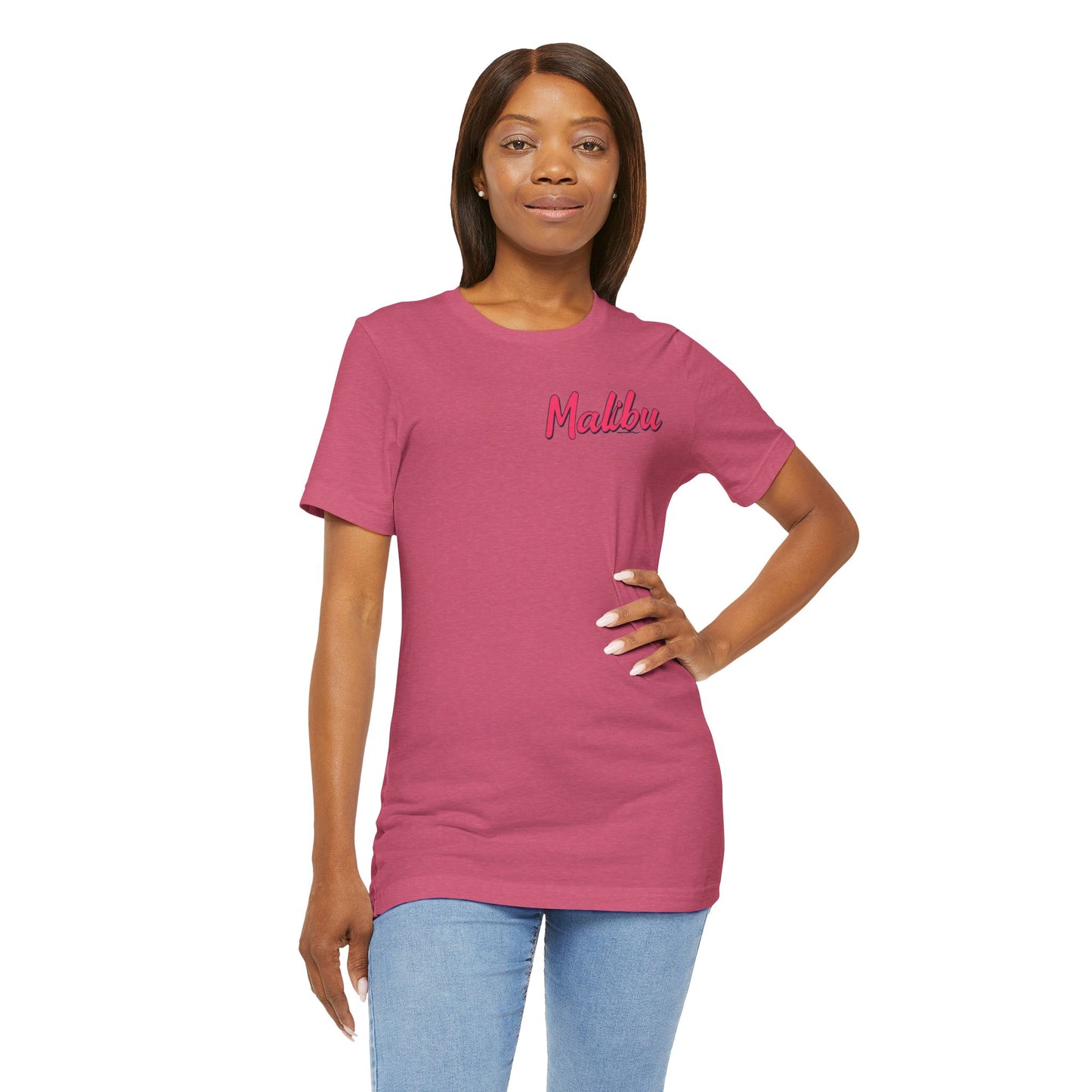 Retro Malibu Unisex Jersey Short Sleeve Tee