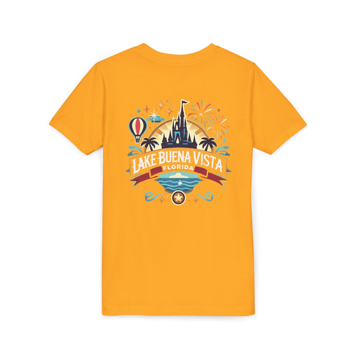 Adventurous Lake Buena Vista Unisex Youth Short Sleeve Tee