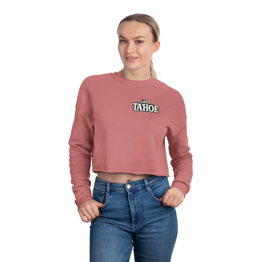 Vintage Lake Tahoe Women's Cropped Sweatshirt