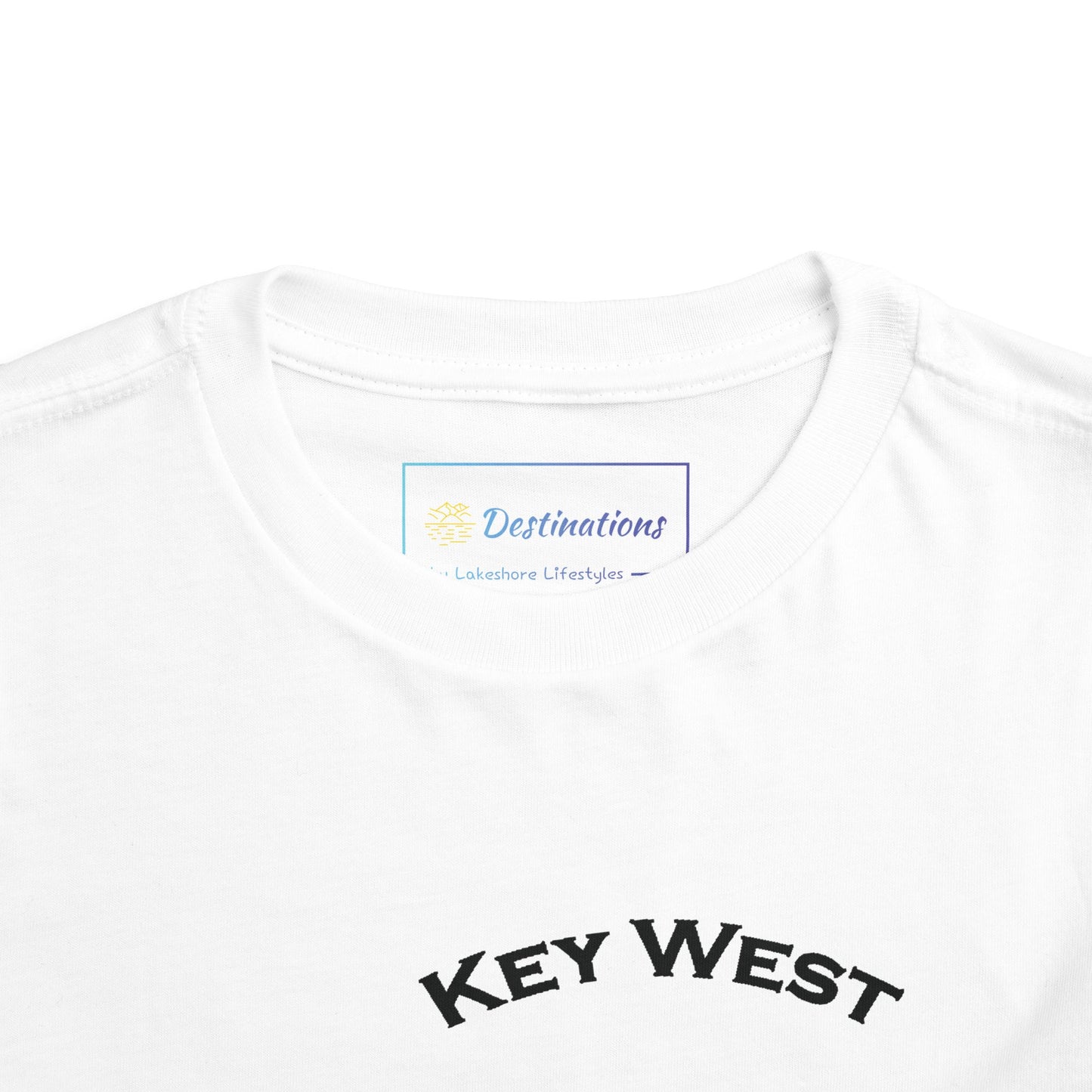 Vibrant Key West Unisex Toddler Short Sleeve Tee