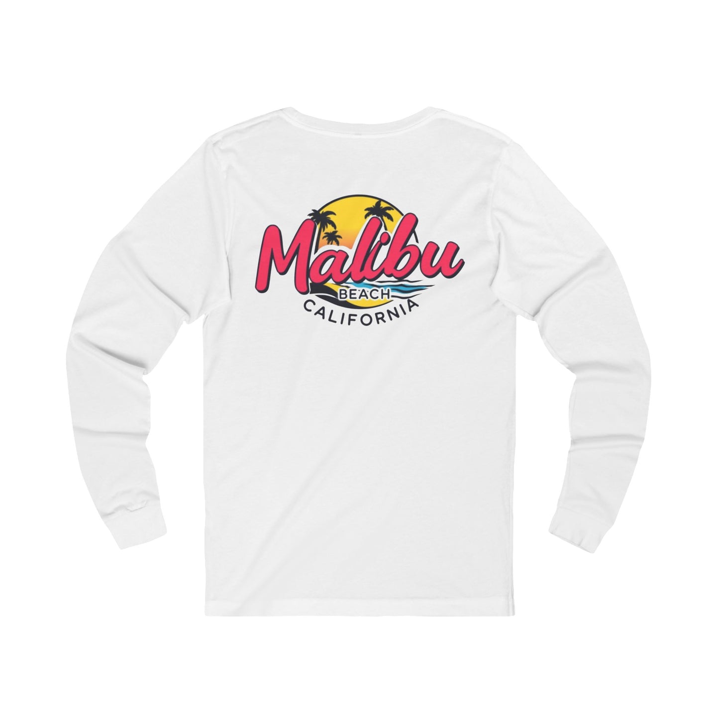 Retro Malibu Unisex Jersey Long Sleeve Tee