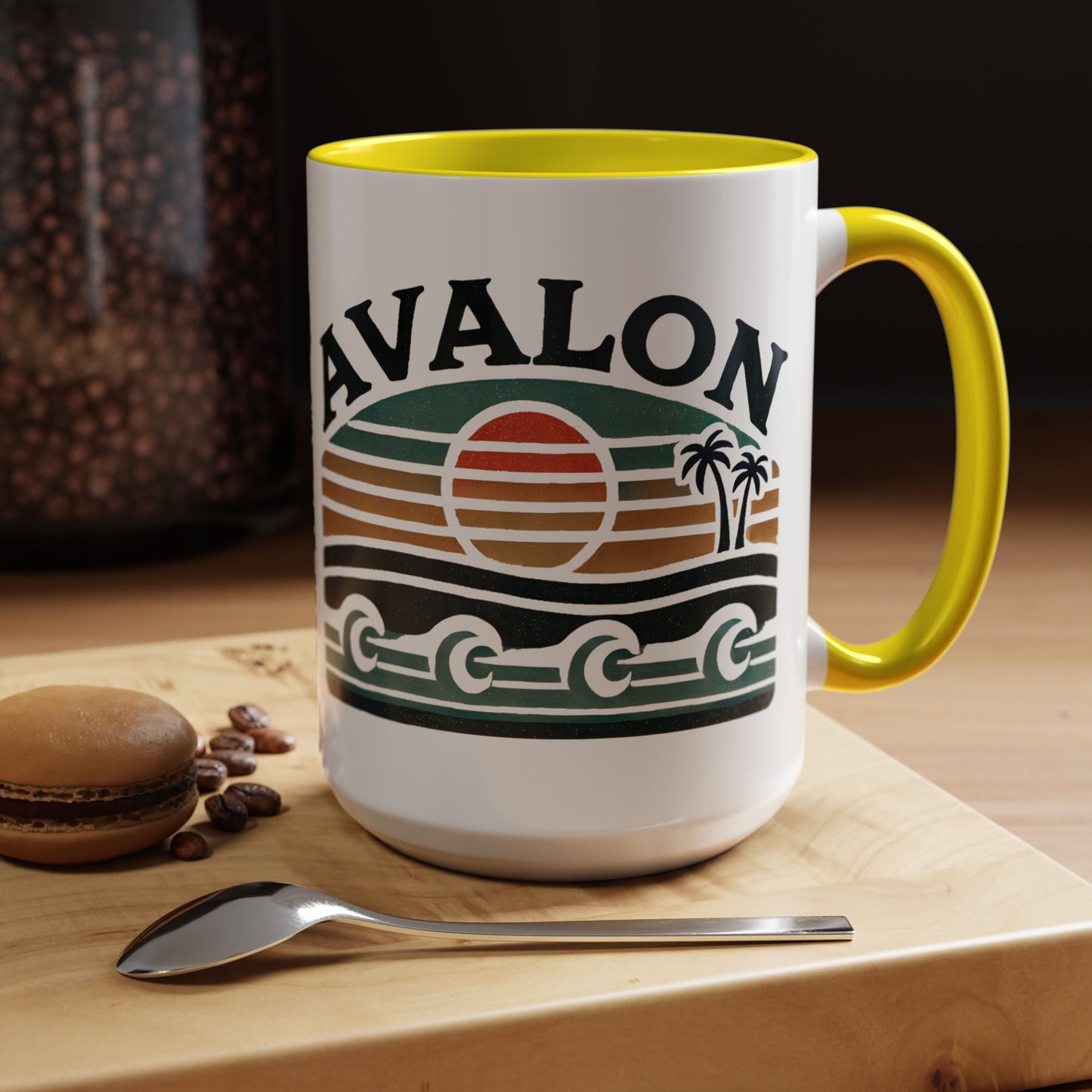 Retro Avalon Accent Coffee Mug