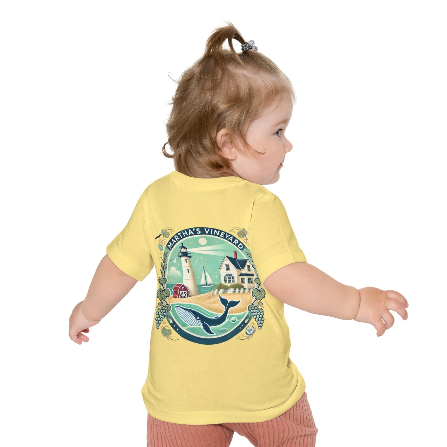 Vintage Martha's Vineyard Unisex Baby Short Sleeve T-Shirt