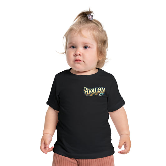 Elegant Avalon Unisex Baby Short Sleeve T-Shirt