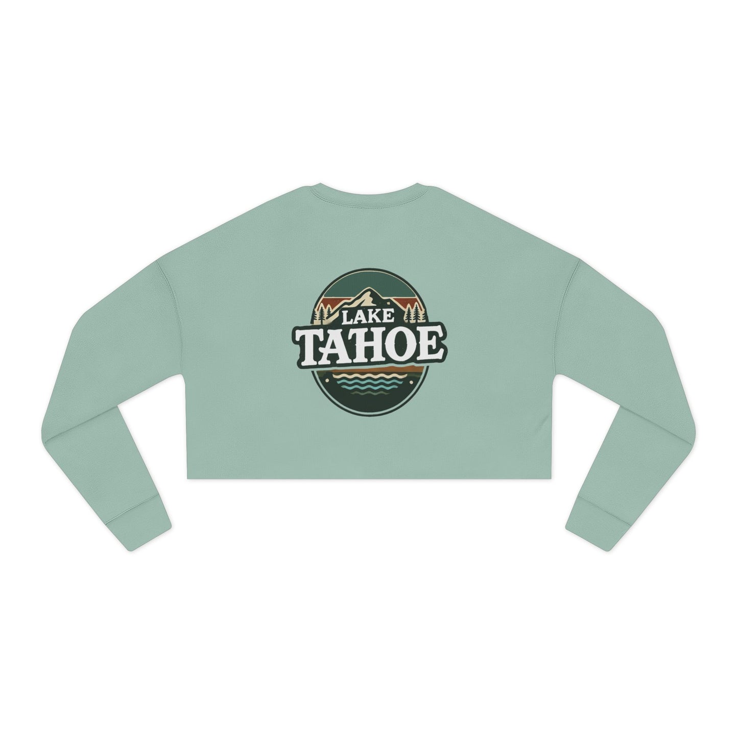 Vintage Lake Tahoe Women's Cropped Sweatshirt