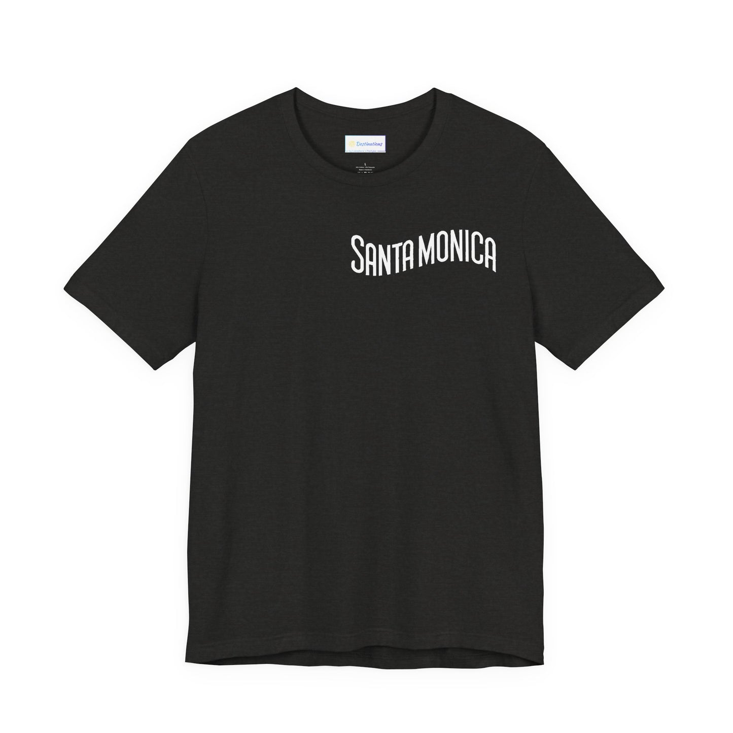 Vibrant Santa Monica Unisex Jersey Short Sleeve Tee
