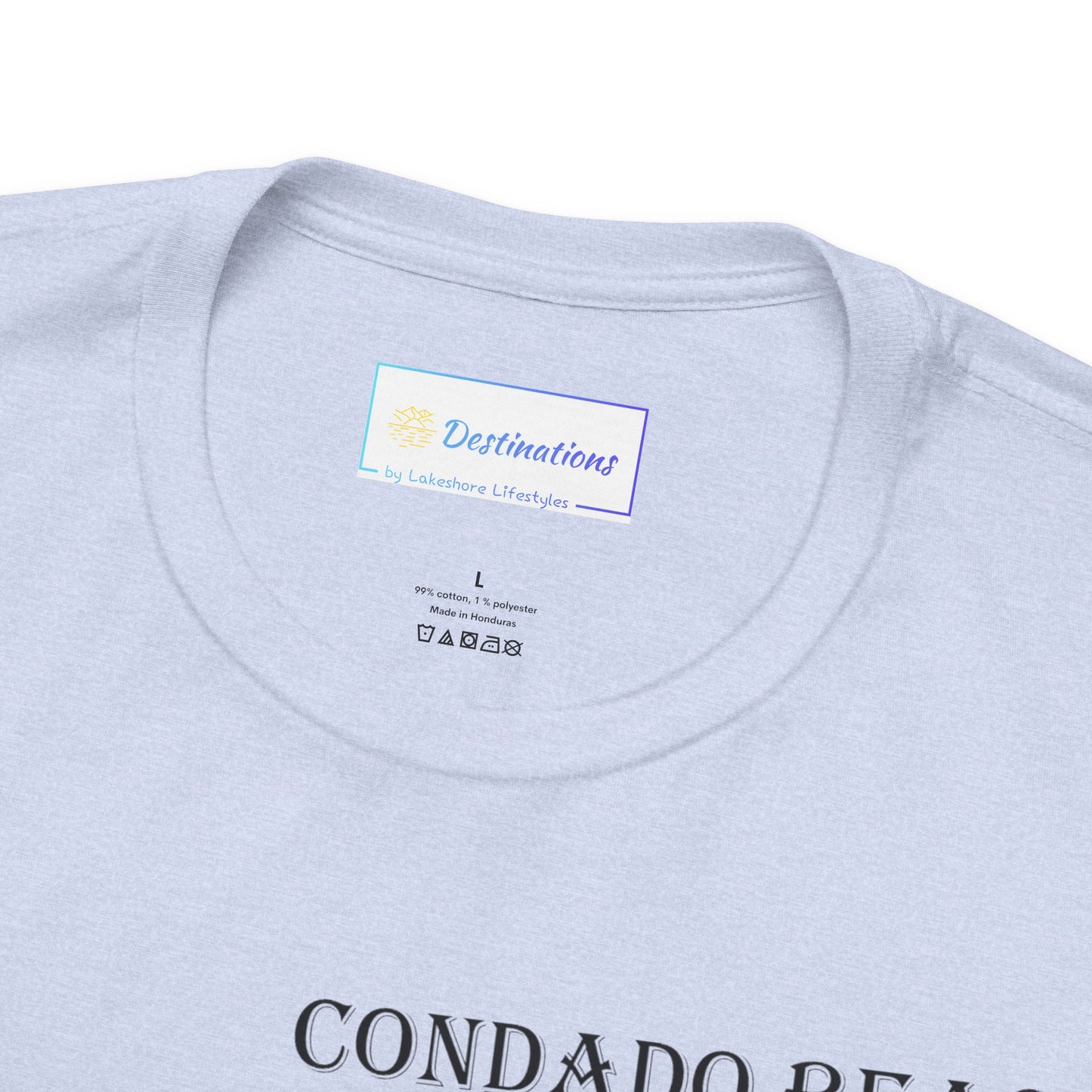 Coastal Vibes Condado Beach Unisex Jersey Short Sleeve Tee