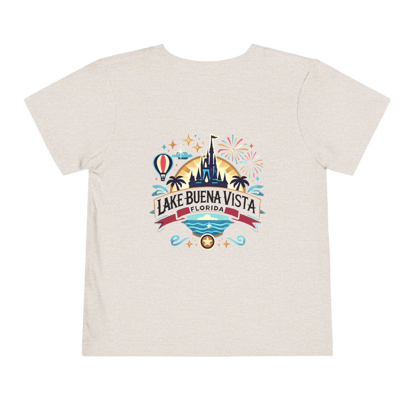 Adventurous Lake Buena Vista Unisex Toddler Short Sleeve Tee
